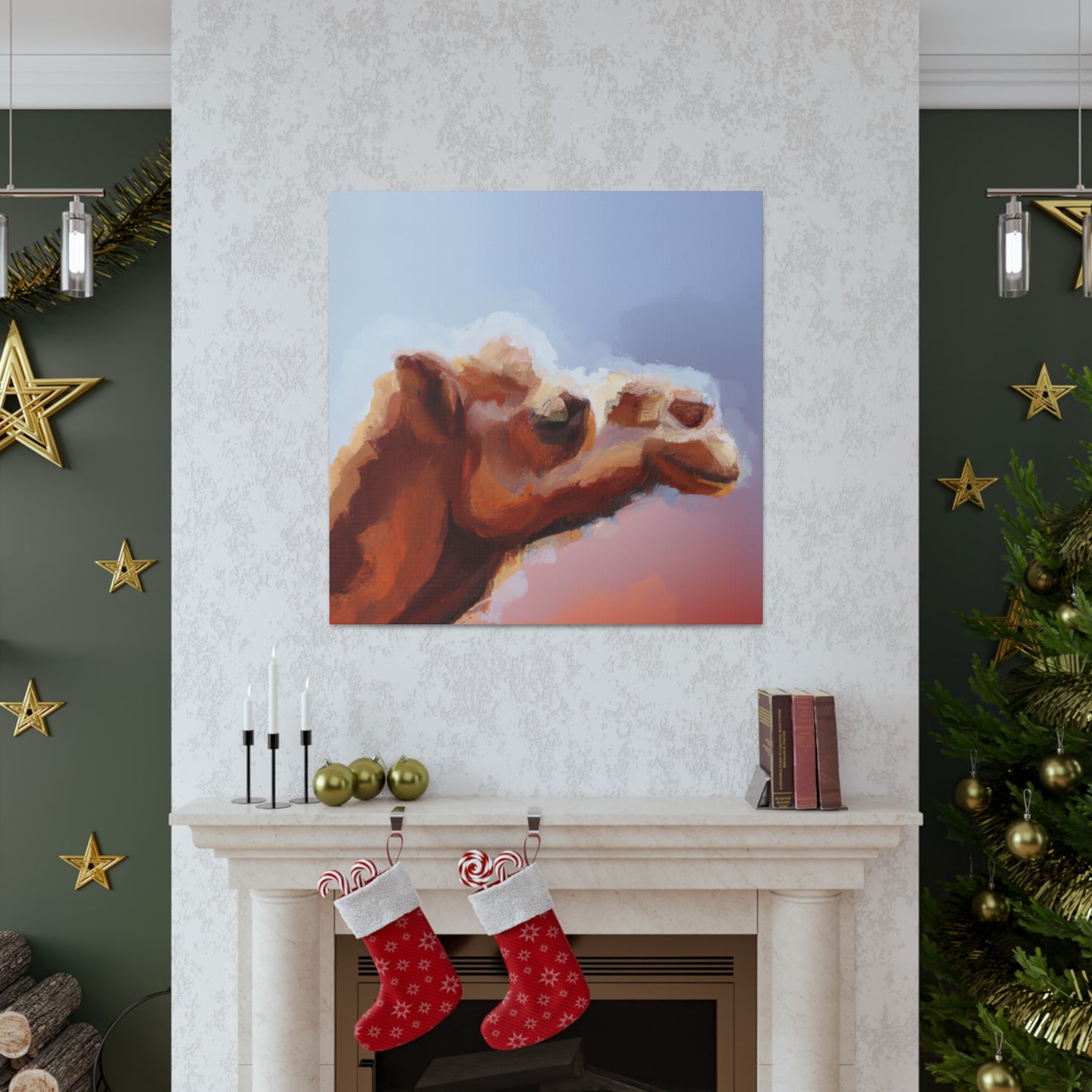 Dromedary Camel Oasis - Canvas