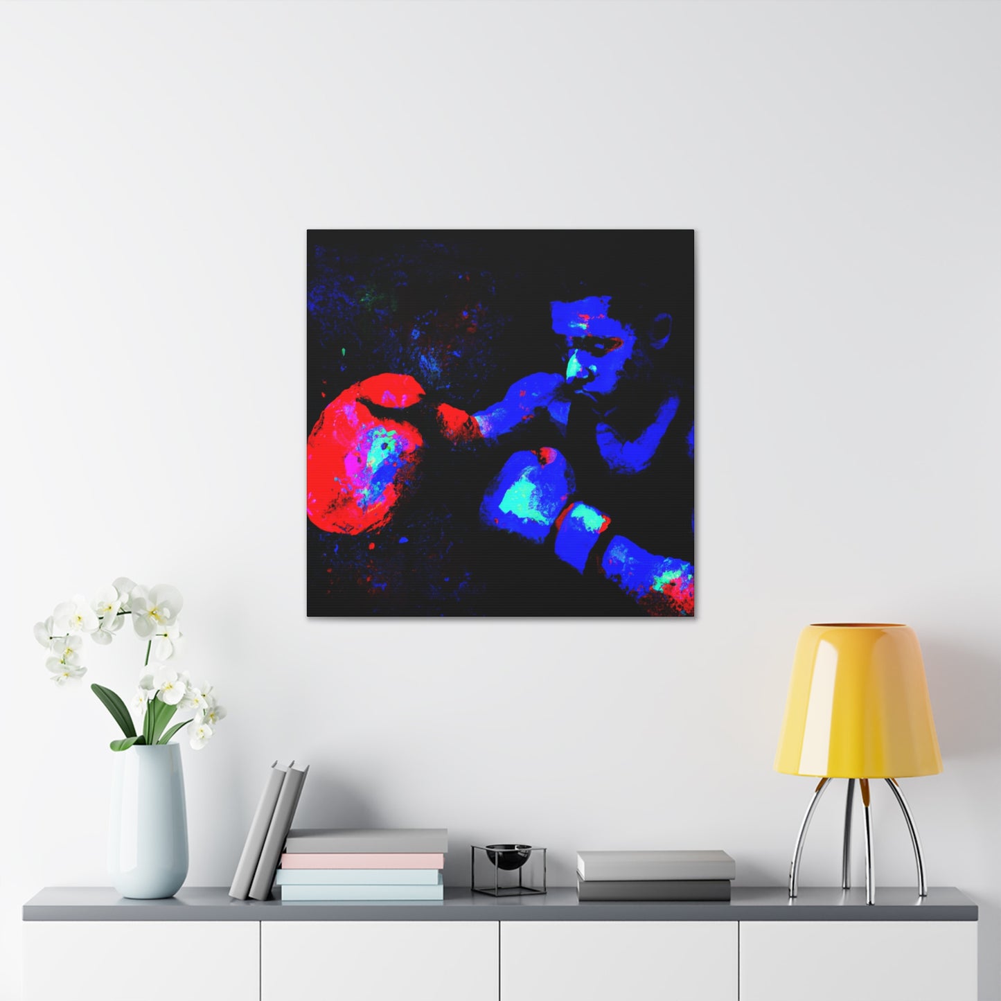 "Boxers in the Ring" - Canvas