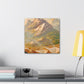 Majestic Mountain Vista - Canvas