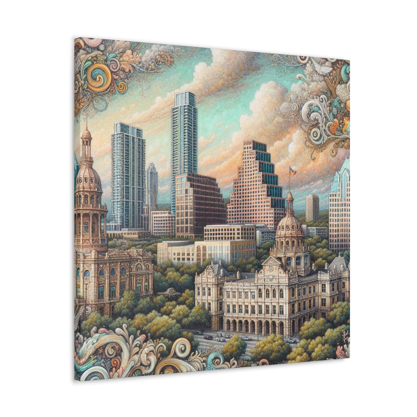 "Texan Renaissance Reverie" - Canvas