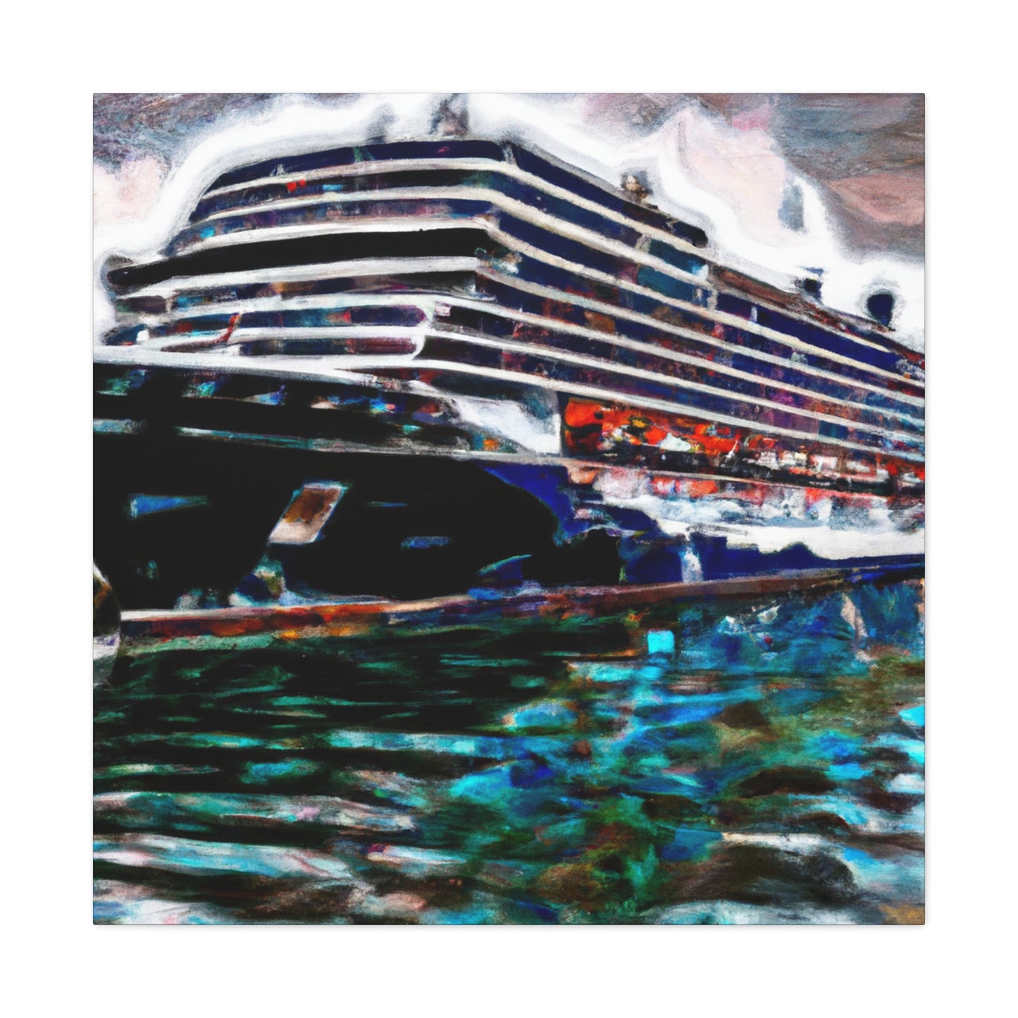 Cruise Ship Dreamscape - Canvas