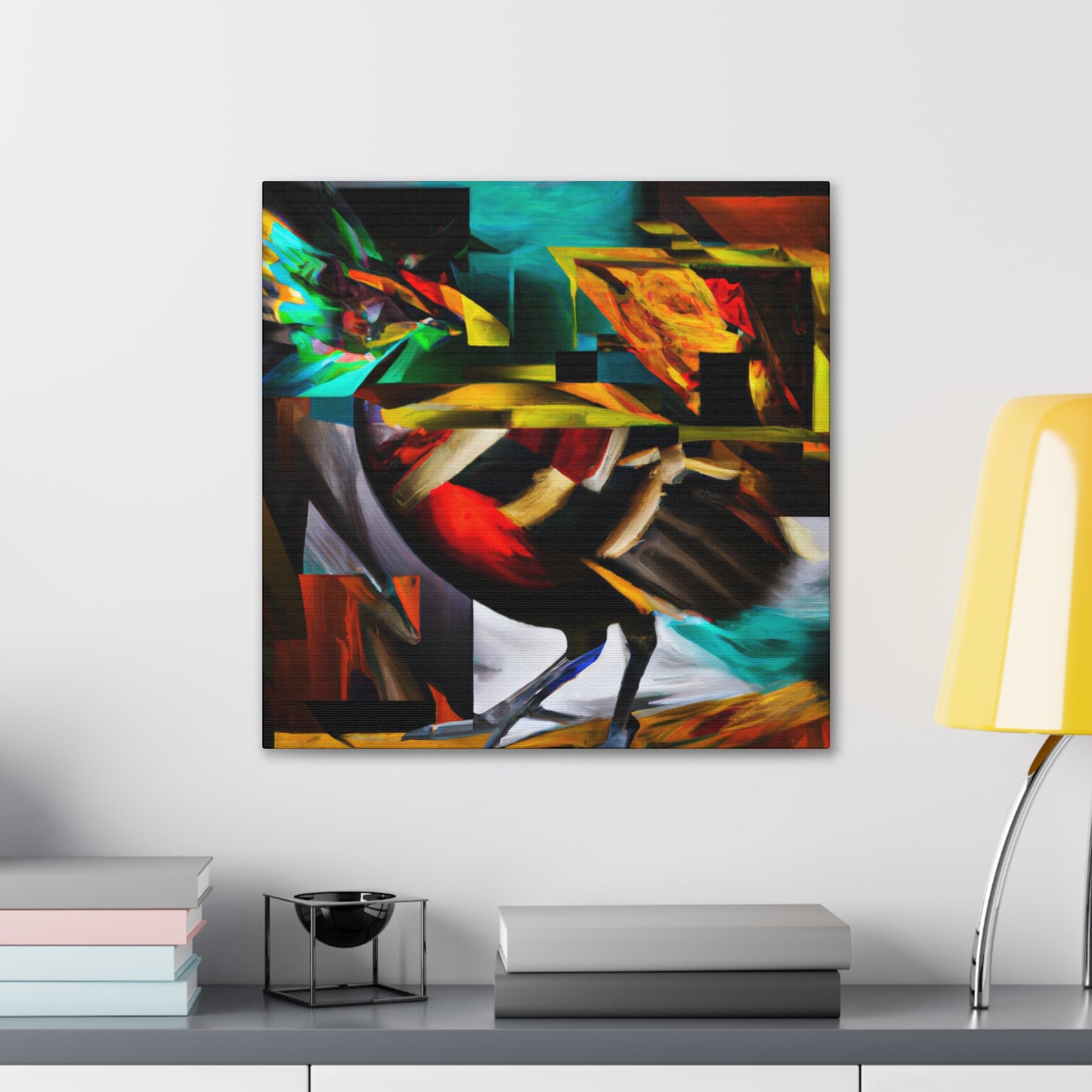 Golden Pheasant Dreaming - Canvas