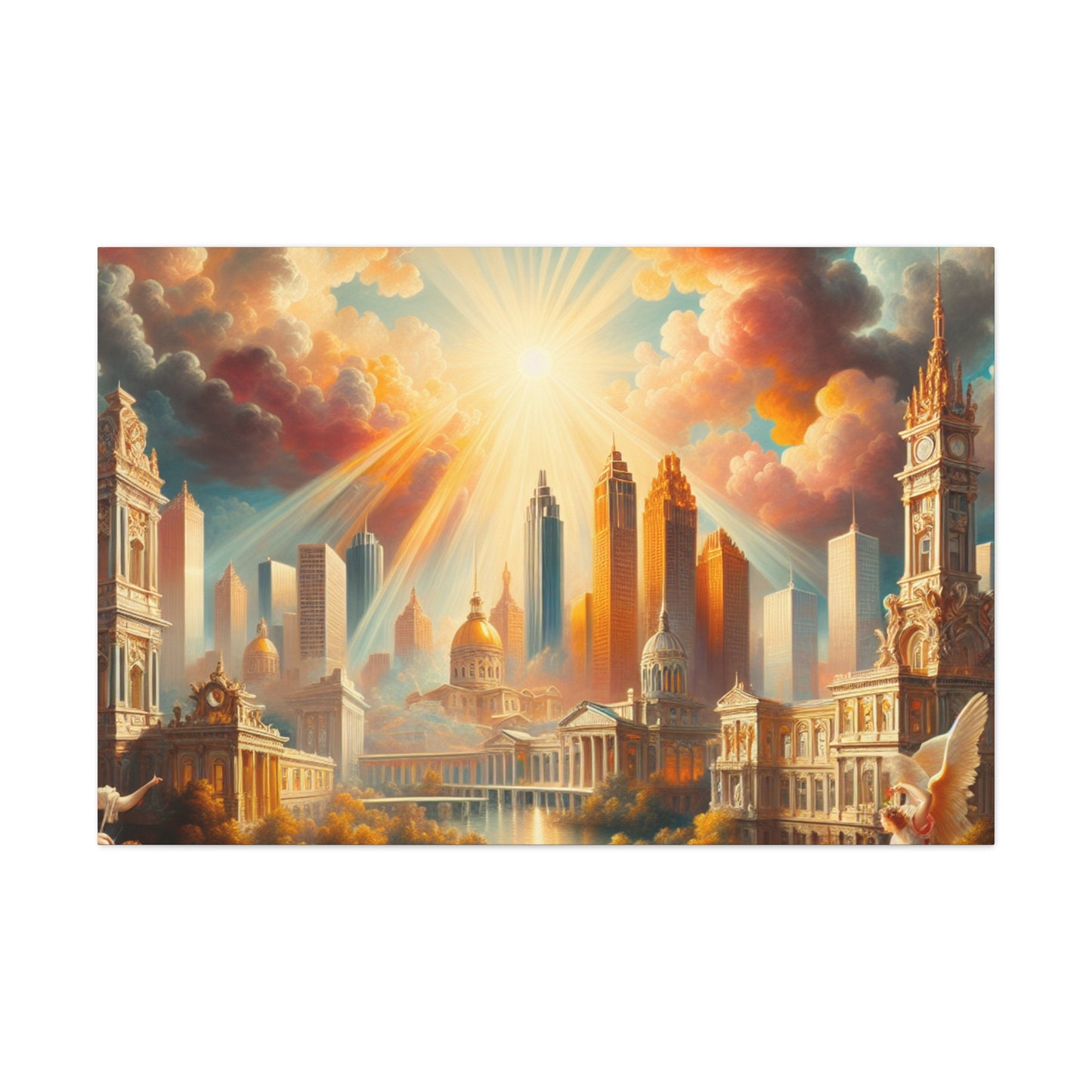 Southern Splendor of Atlanta - Canvas