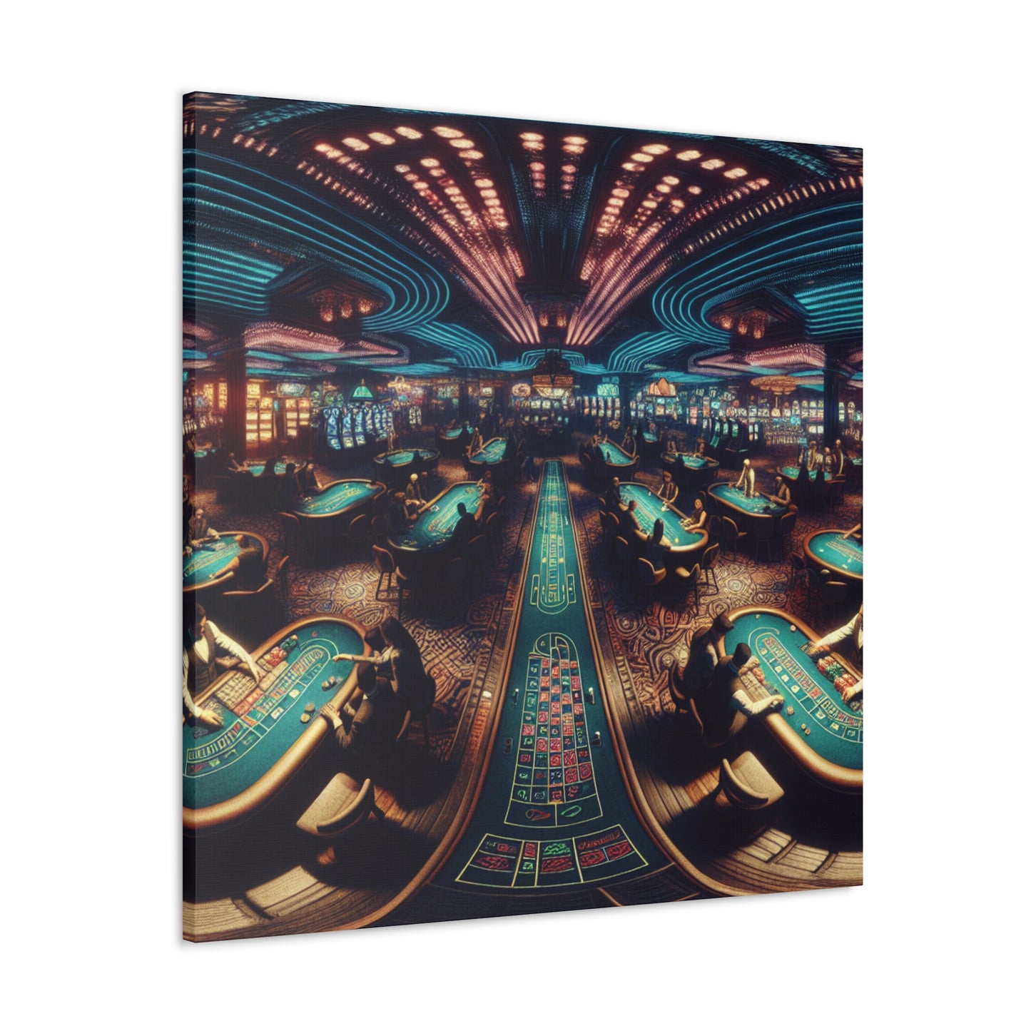 Gilded Gambler's Ballroom - Canvas