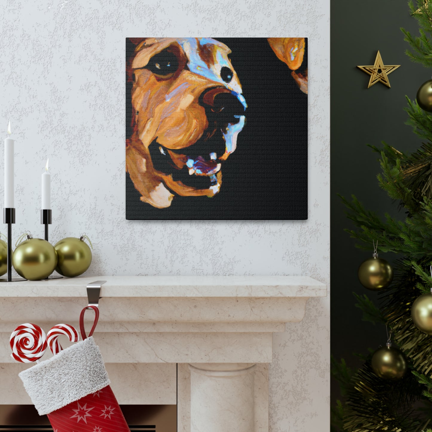 Golden Retriever Reverie - Canvas