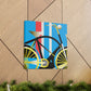 Bicycling Through Deco - Canvas