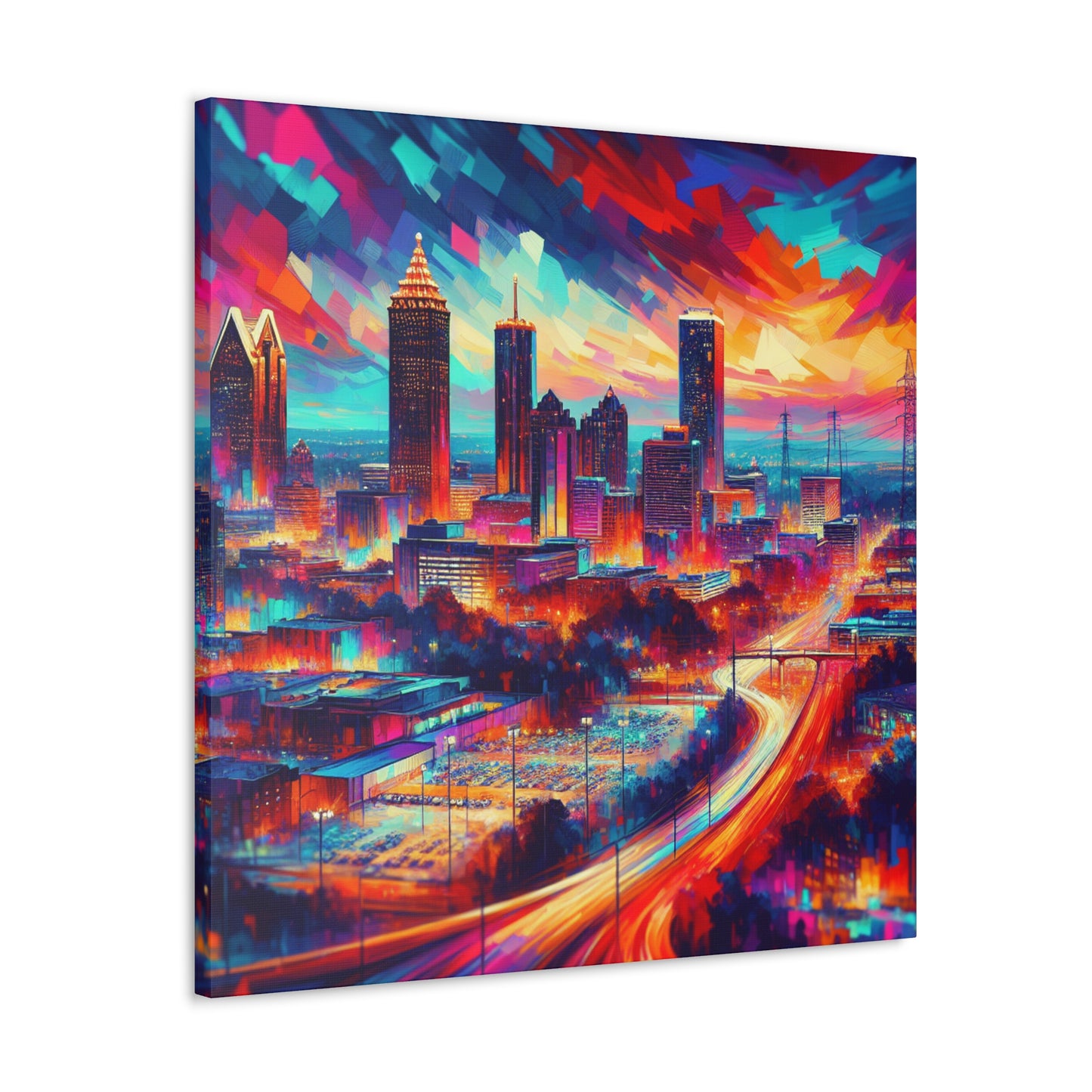 "Southern Charm Unveiled" - Canvas