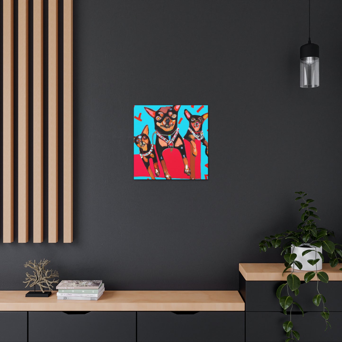 "Portrait of a Chihuahua" - Canvas