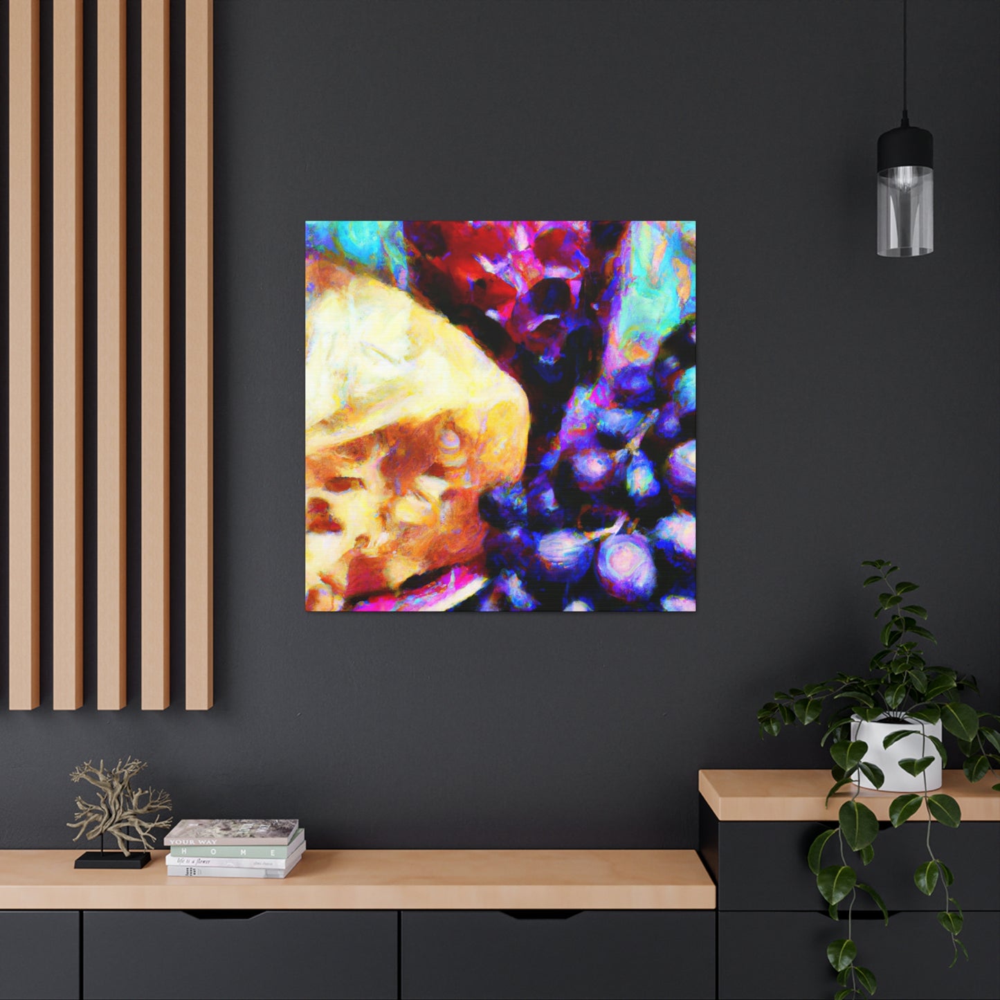 Grapes and Cheese Marvel - Canvas