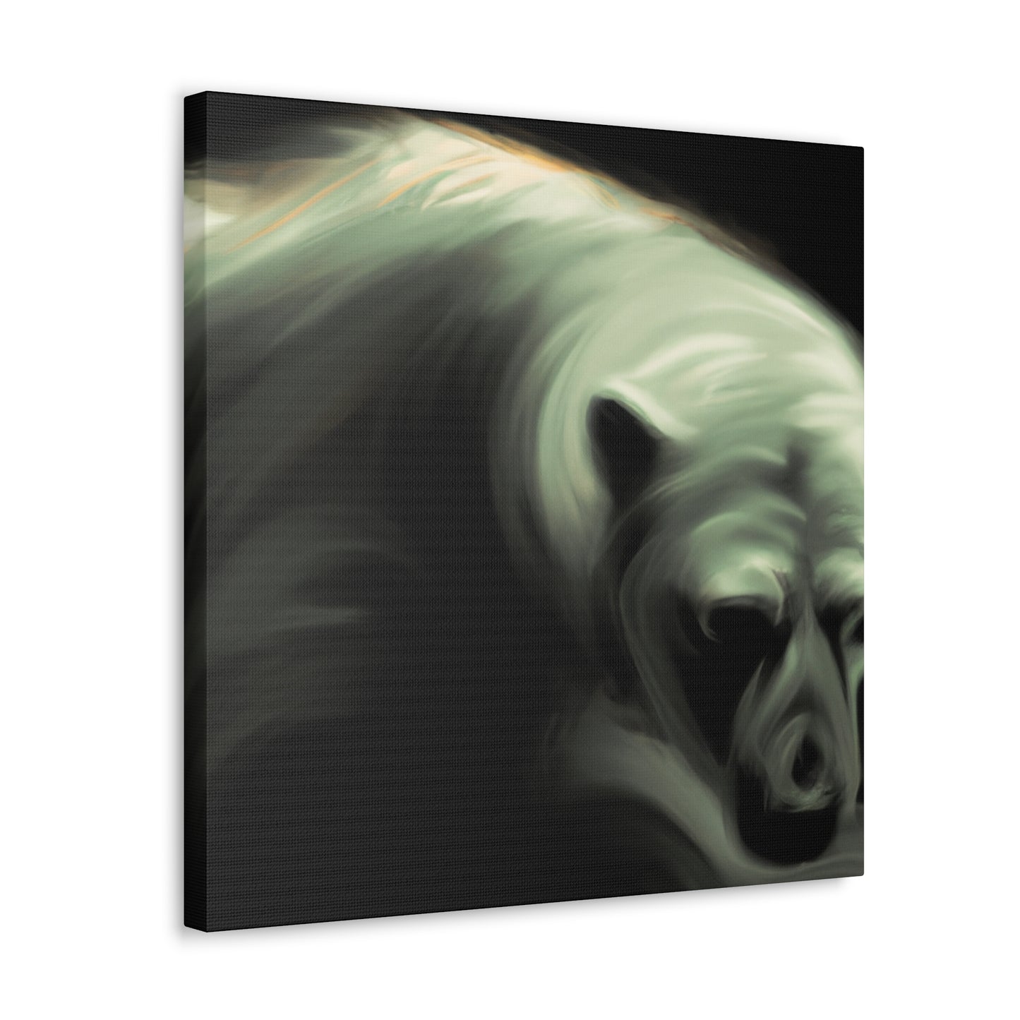 Polar Bear Dreamscape - Canvas