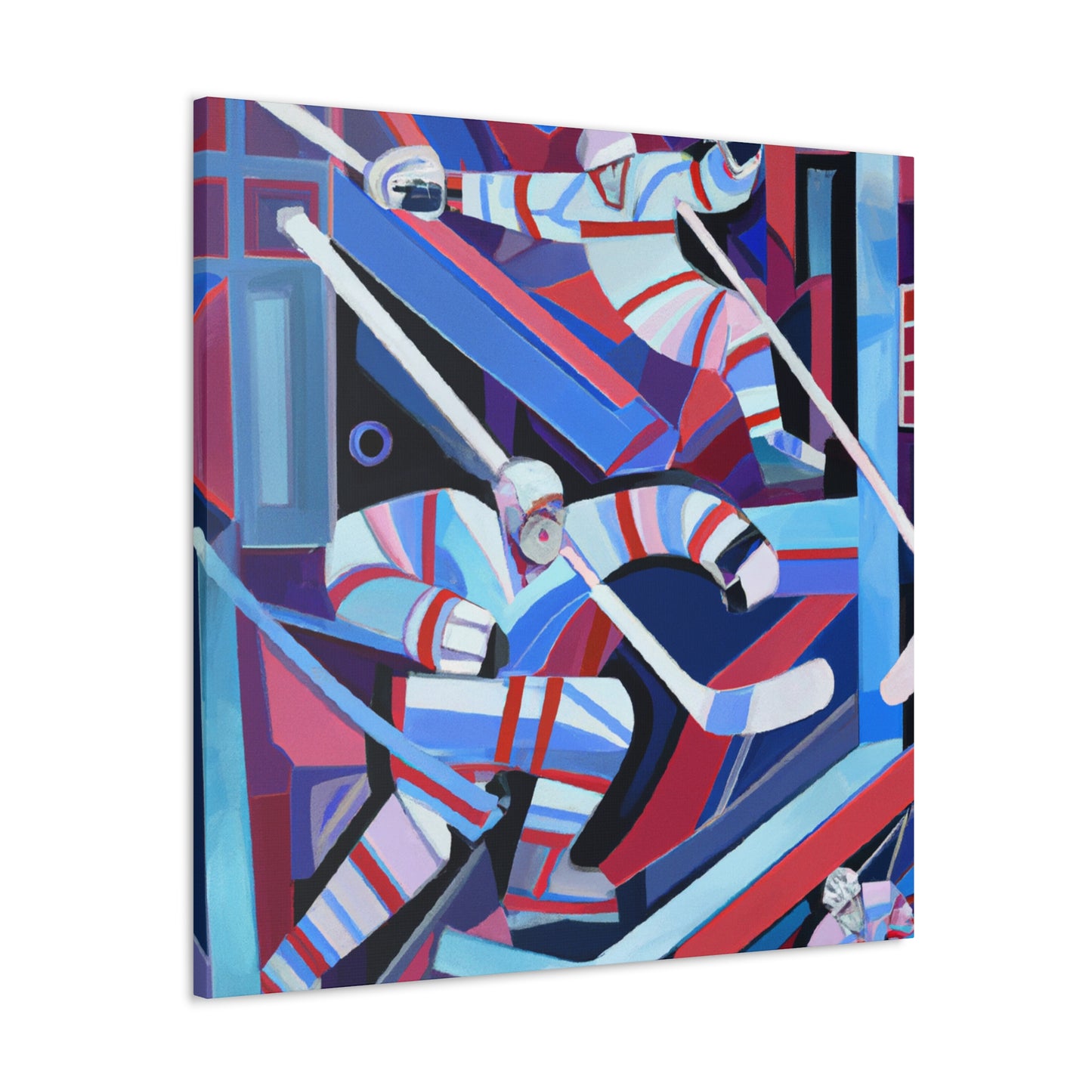 "Hockey's Art Deco" - Canvas