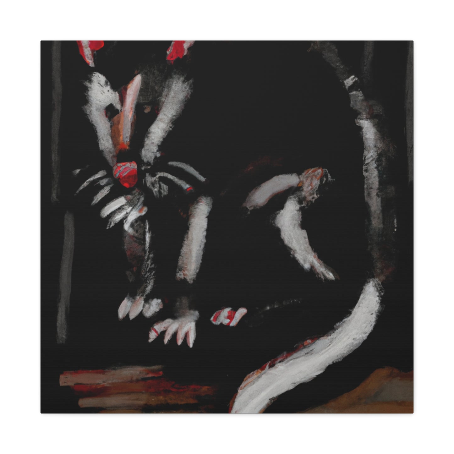 Tasmanian Devil Expressionism - Canvas