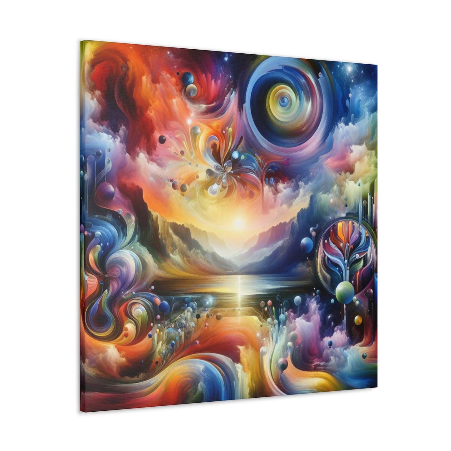 Ethereal Dreamscapes Unveiled - Canvas