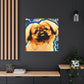 Pekingese Poised Elegance - Canvas