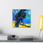 American Crows Take Flight - Canvas