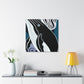 "Humpback Whale Deco Bliss" - Canvas