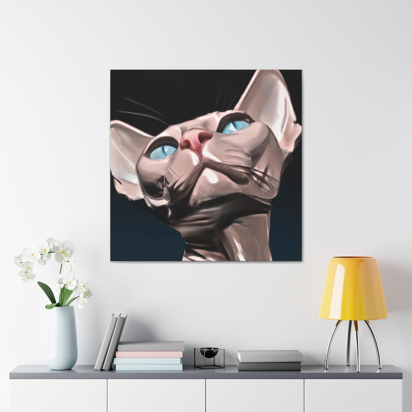 Mysterious Sphynx Pose - Canvas