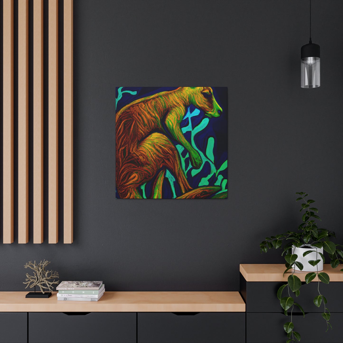 Kangaroo in Utopia - Canvas