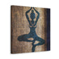 Yoga in Art Deco - Canvas