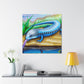 Blue-Tongued Skink Dream - Canvas