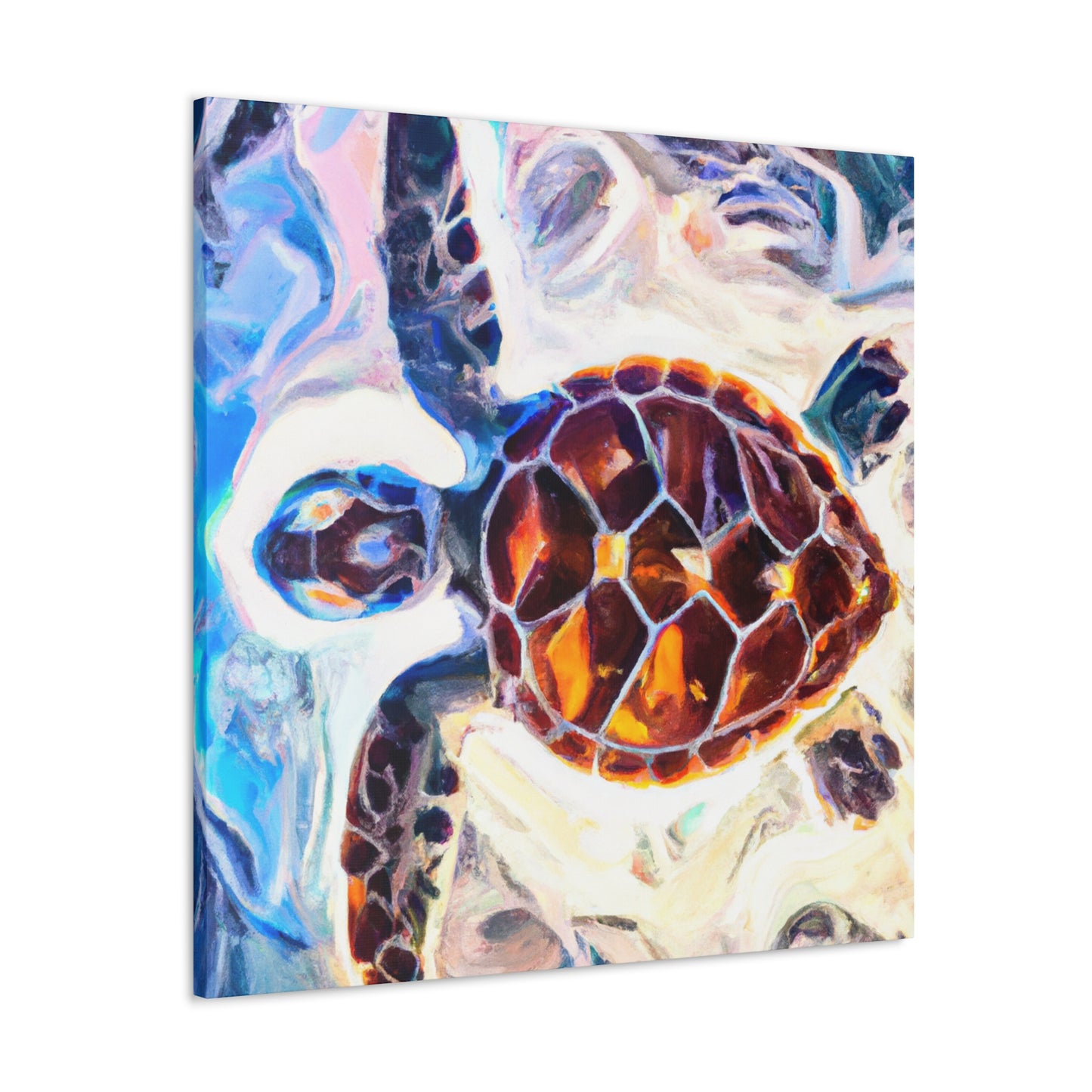 Sea Turtle Reflection - Canvas