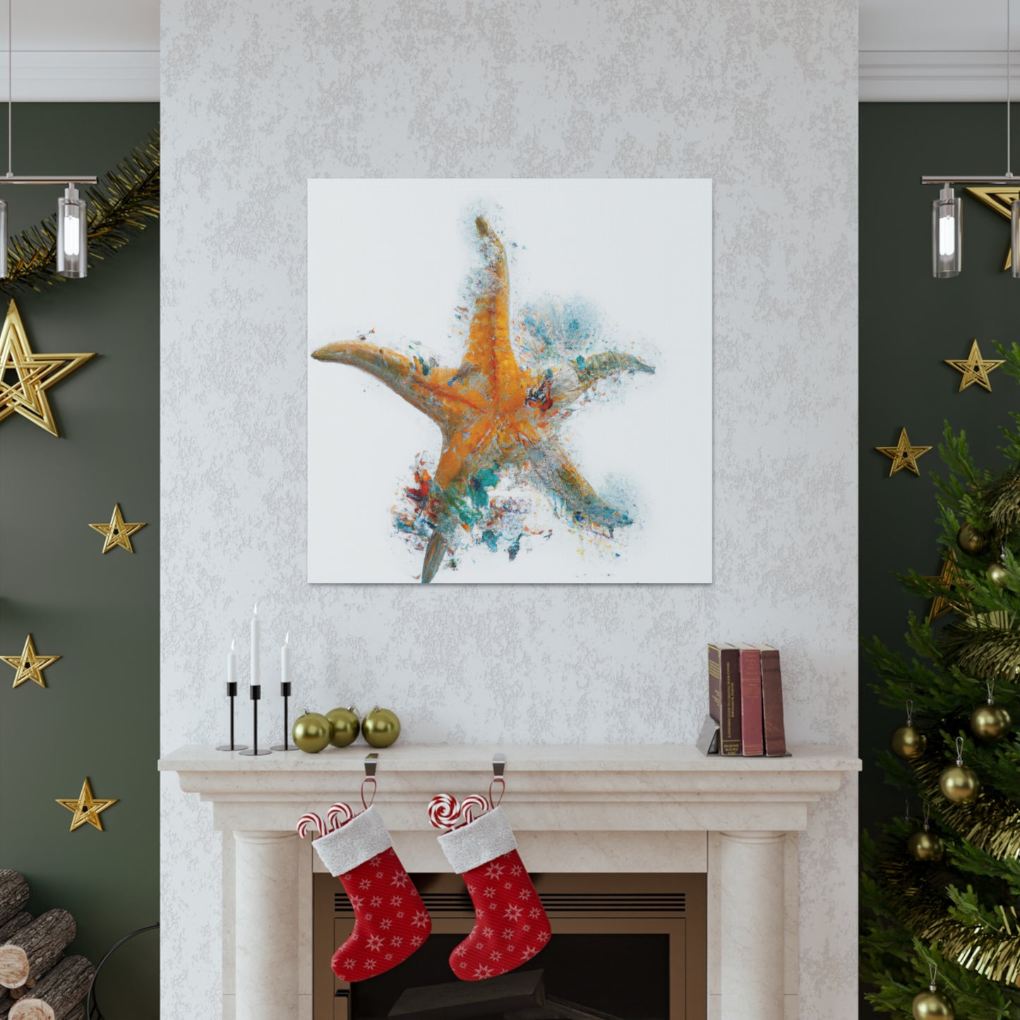 Starfish in Twilight - Canvas