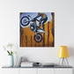 Moto Cross Dreamscape - Canvas