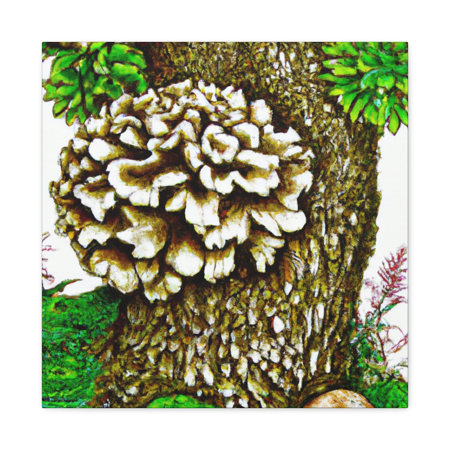 Maitake Mushroom Majesty - Canvas