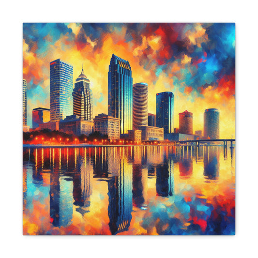 "Enigmatic Tampa Dreams" - Canvas