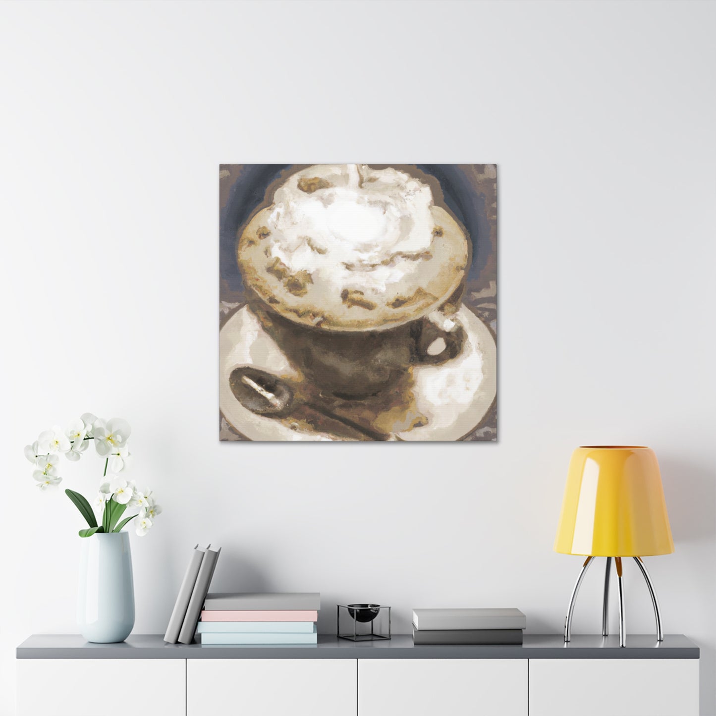 "Cappuccino in Rococo." - Canvas