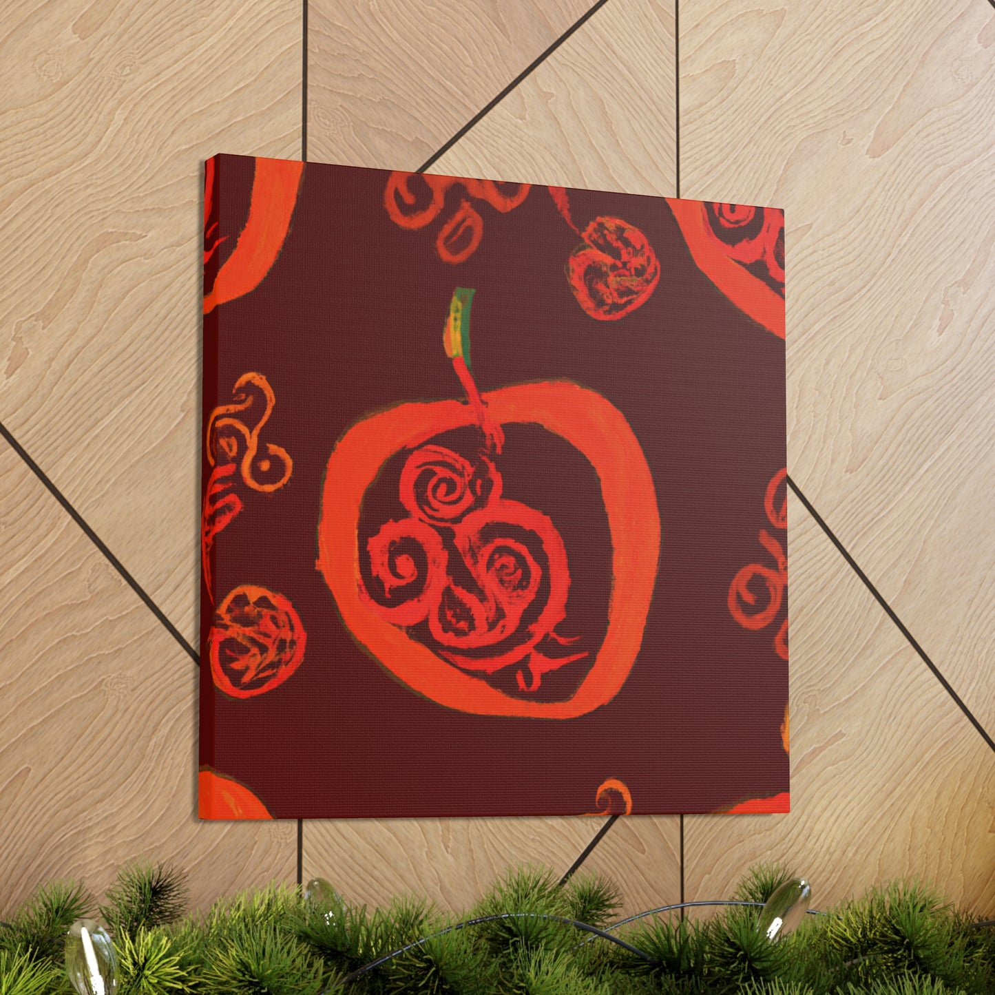 "Apple Abundance Still-Life" - Canvas