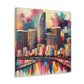 Magic City Vivid Expression - Canvas