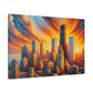 Midwest Metropolis Mural - Canvas