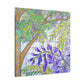 "Jacaranda in Moonlight" - Canvas