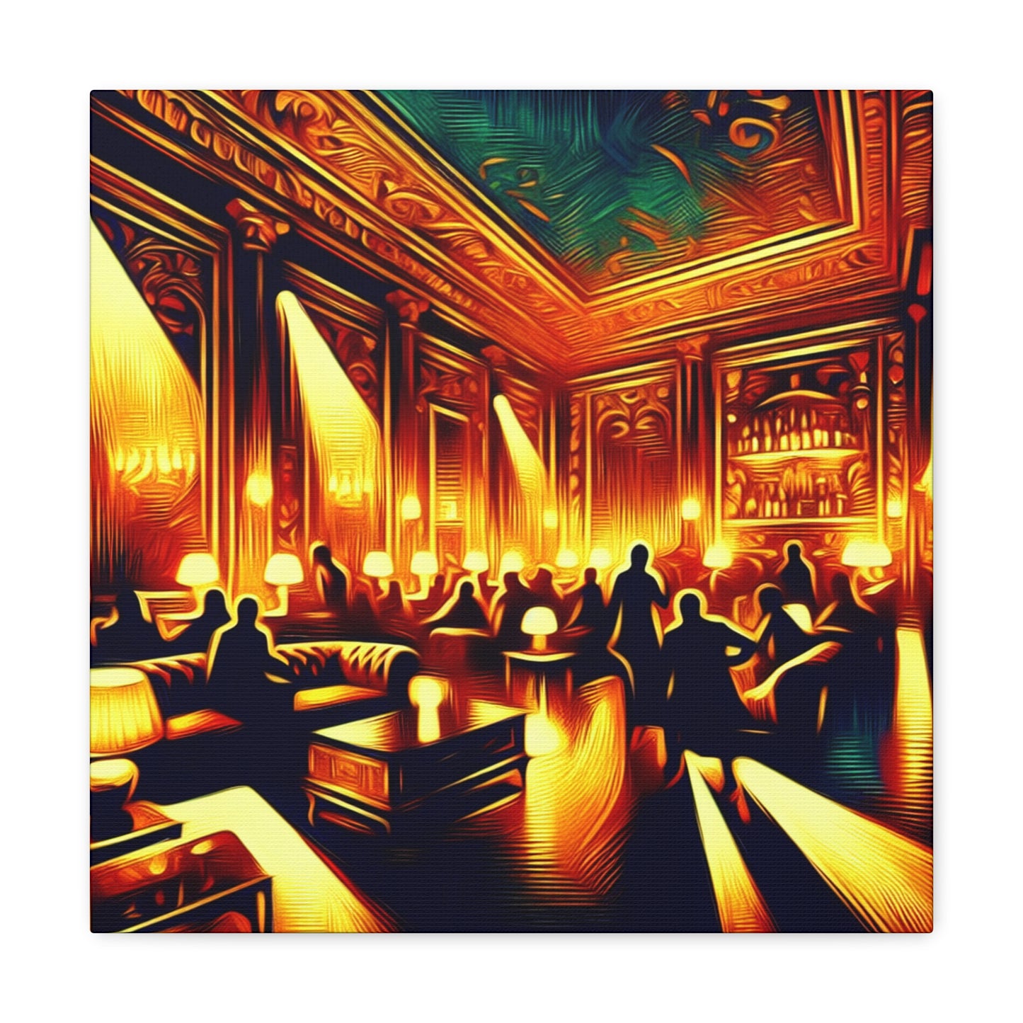 Illustrious Lounge of Nobility - Canvas