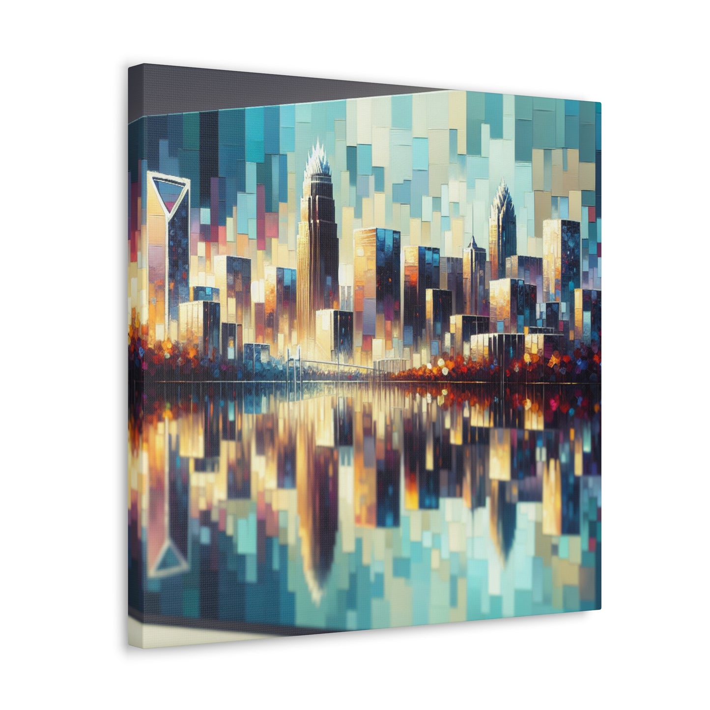 "Urban Euphoria: Charlotte Reverie" - Canvas