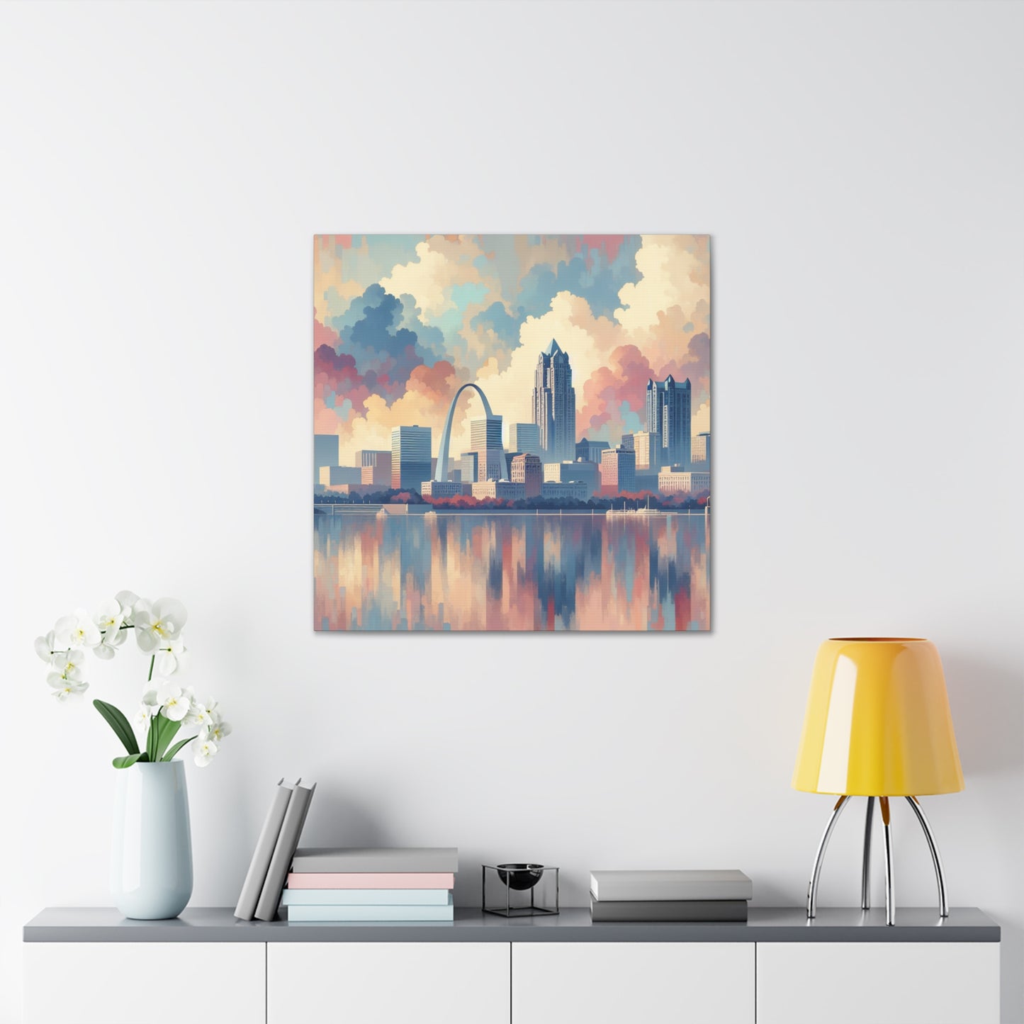 "Urban Symphony Unveiled" - Canvas