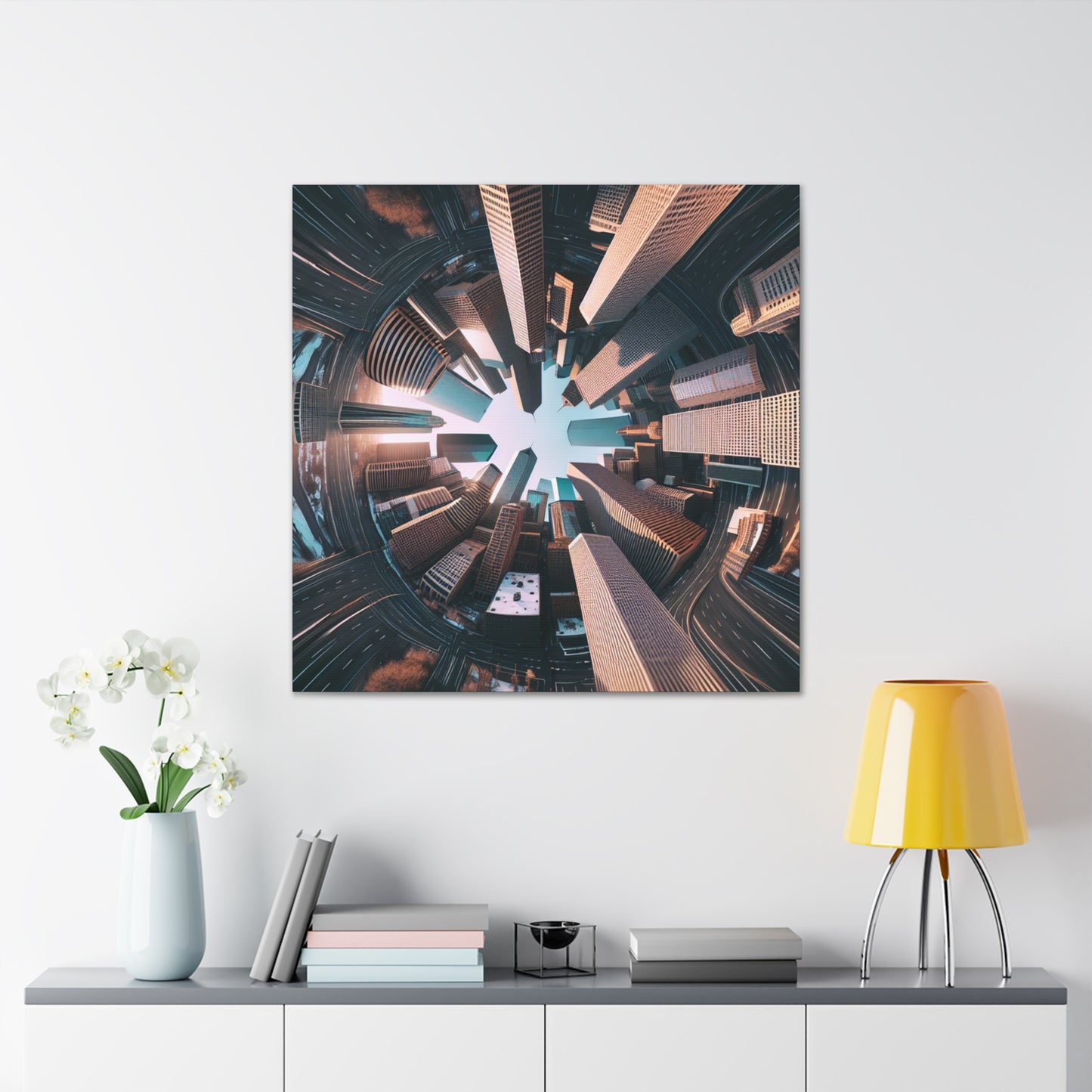 Majestic Mile High Metropolis - Canvas