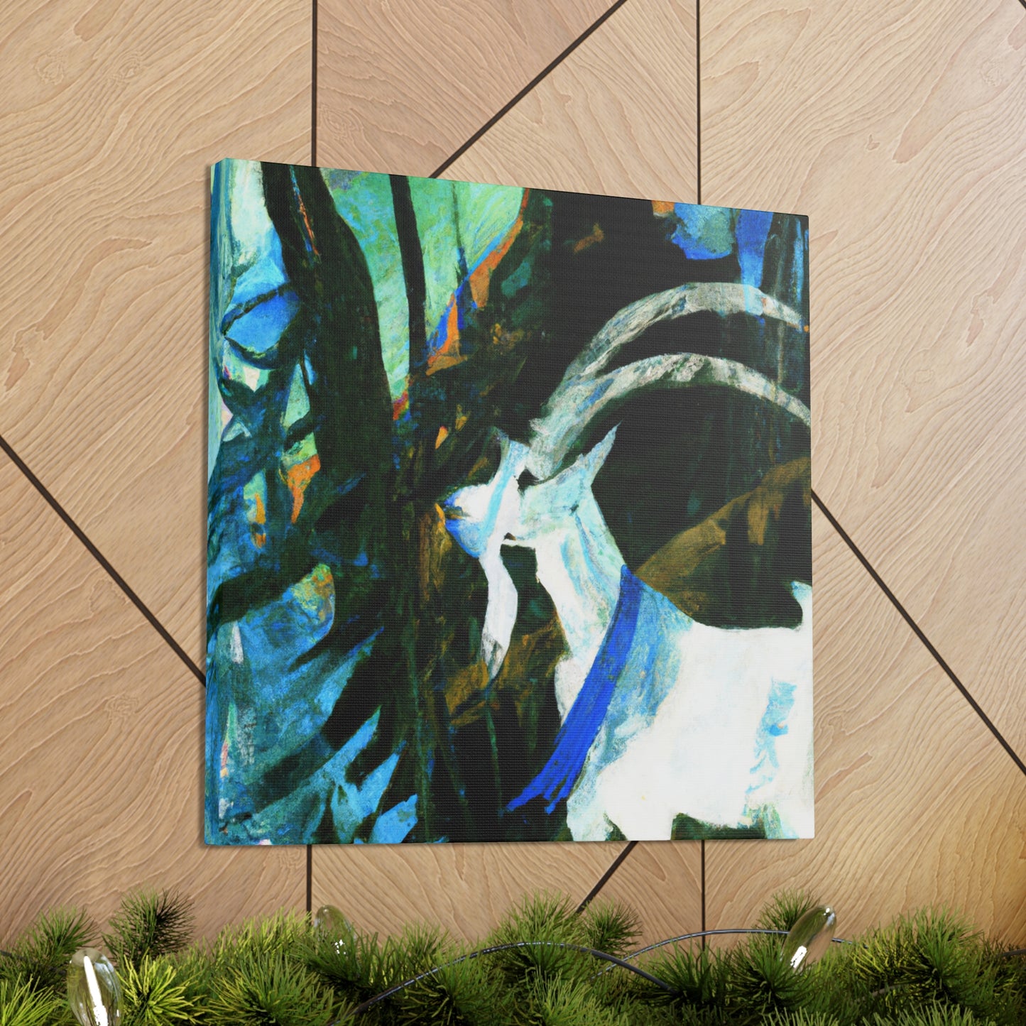 Mountain Goat Grandeur - Canvas