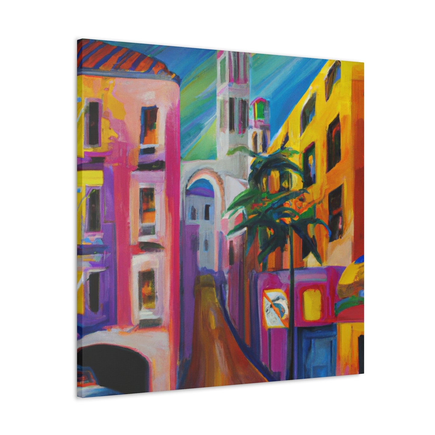 Colonial Art Deco Dream - Canvas