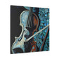 "Strumming on a Violin" - Canvas