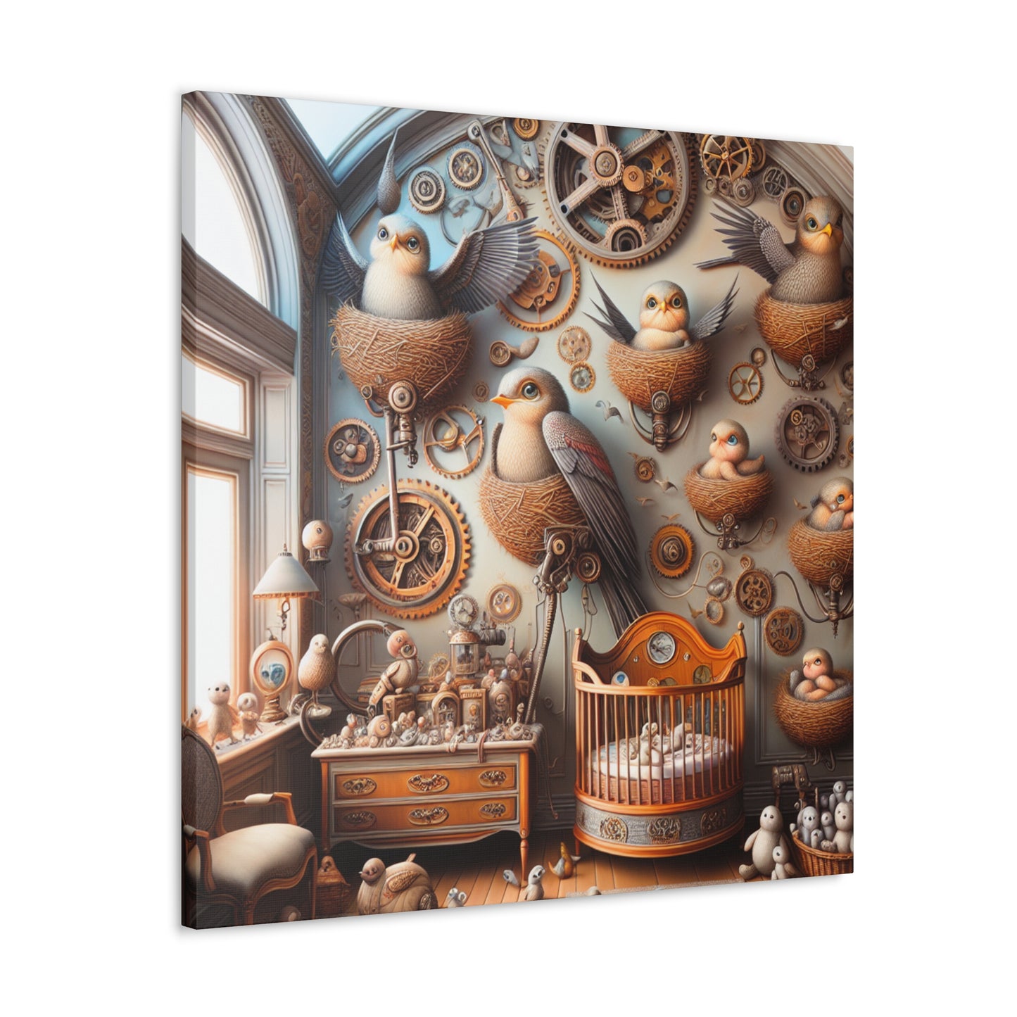 Aetherial Avian Abodes - Canvas