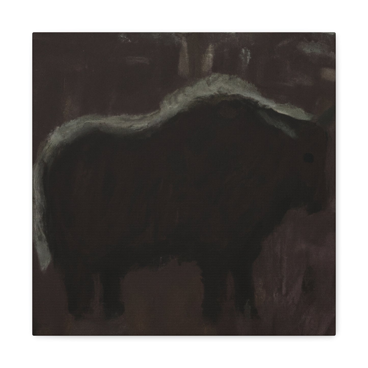 "Musk Ox in Impressionism" - Canvas