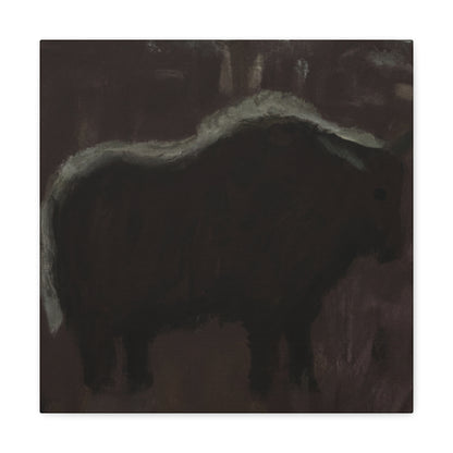 "Musk Ox in Impressionism" - Canvas