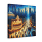 "Enchanting Urban Tapestry" - Canvas