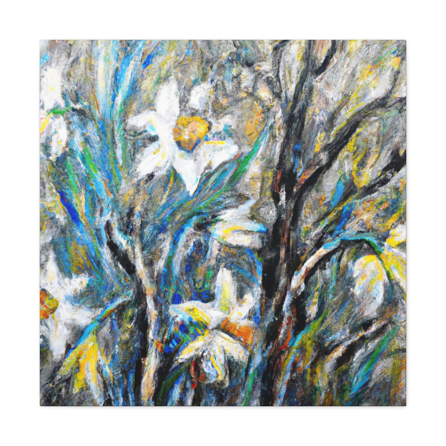 Daffodils in Bloom - Canvas