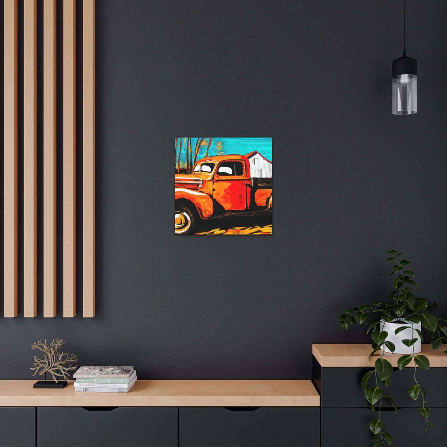 "1930s Pickup Revival" - Canvas