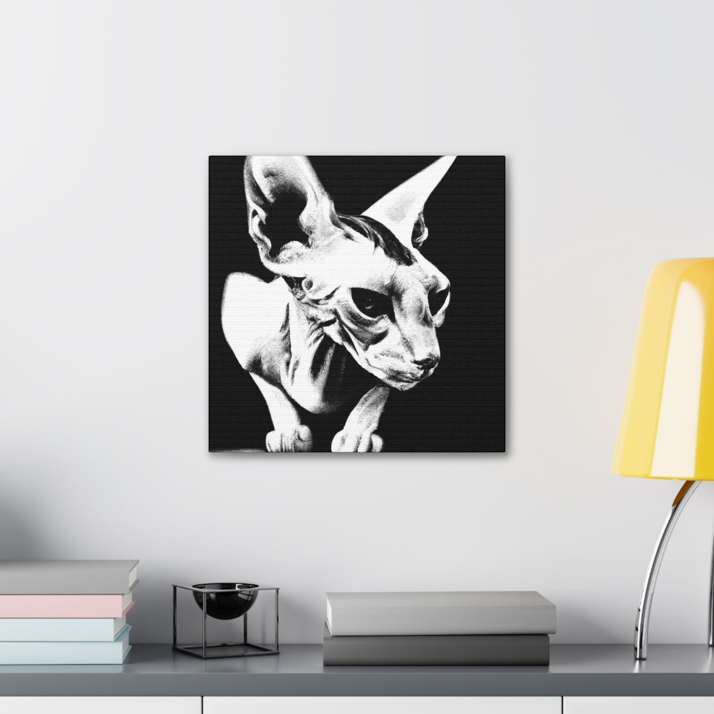 Sphynx Mystique Painting - Canvas