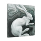 Frosty Arctic Hare Dream - Canvas