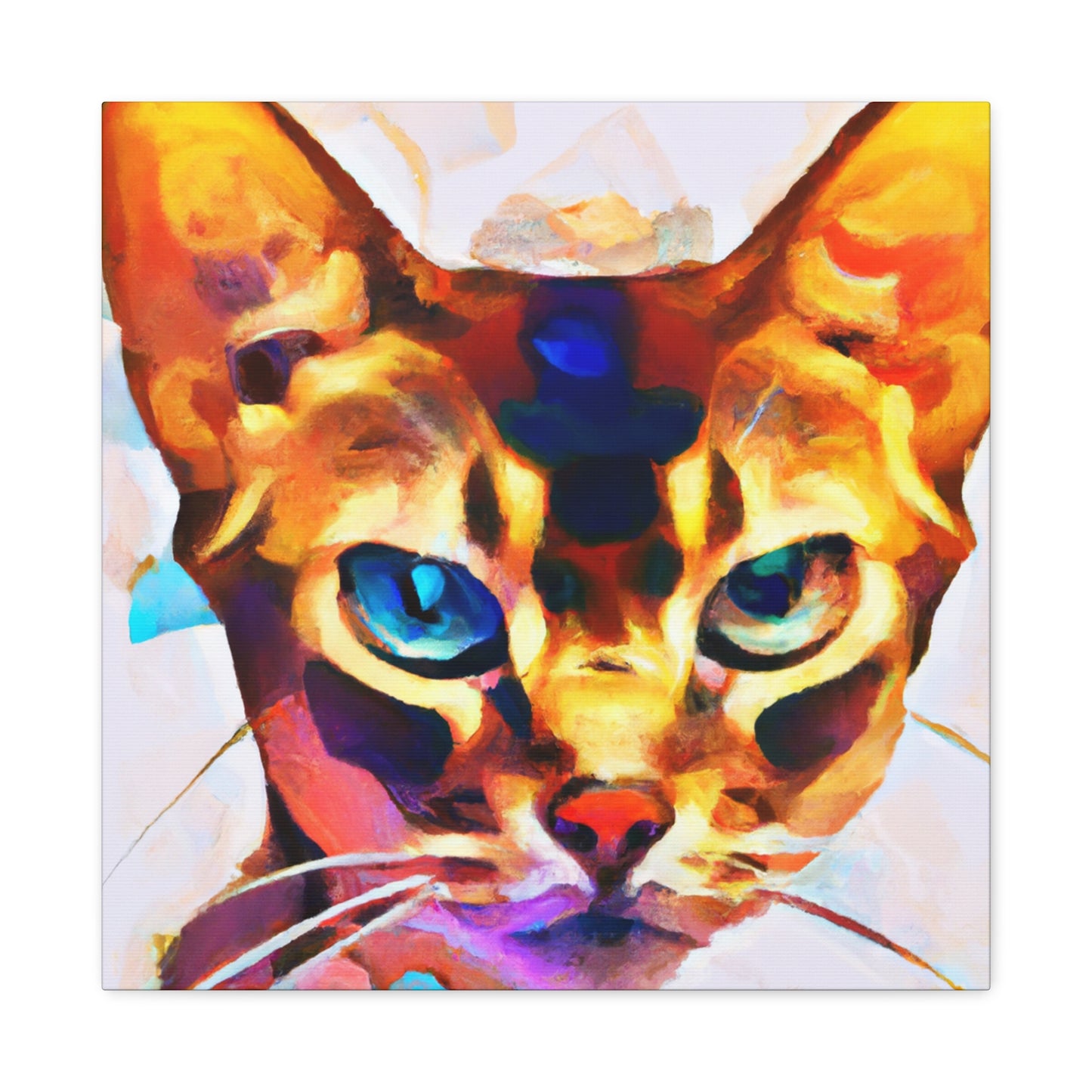 Abyssinian Beauty Rising - Canvas